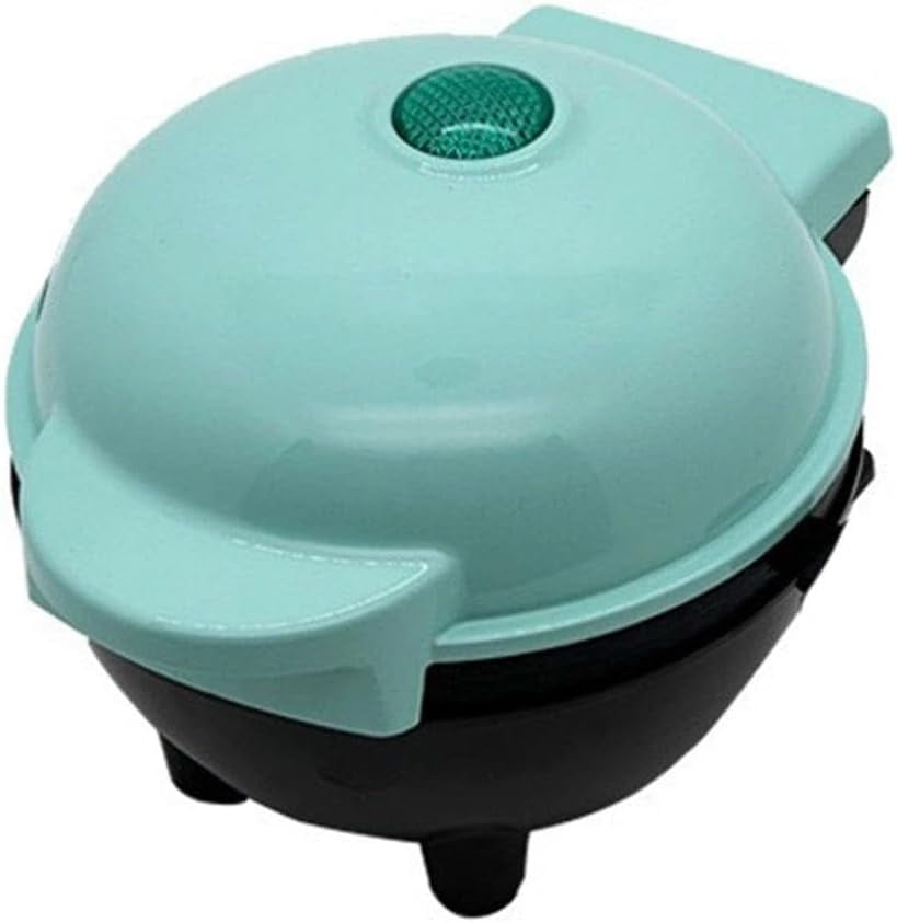 4" Waffle Bowl Maker with Non-Stick Plates, Fast Heating Mini Waffle Cone Maker for Homemade Ice Cream Cups, Compact Housewares Appliance for Dorms, RVs, Camping & Small Kitchens