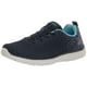 thumbnail image 1 of Zapatillas Skechers Virtue para mujer, espuma viscoelástica, azul y azul, 7,5 pulgadas de ancho, 1 of 7