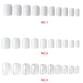 thumbnail image 3 of sweethay Nail Manicure Art Craft Handmade Fingernail Manicuring Extension Professional Decoration False Sticker Tips PVC Arte de uñas blanco, 3 of 6