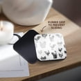 thumbnail image 4 of 3drose, Country Roosters in Black N White, Set of 4 Coasters - Soft, 4 of 7
