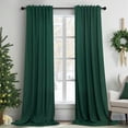thumbnail image 1 of Cortinas Pitalk, 274 cm de largo, 2 paneles, lino semitransparente, 1 of 8