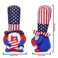 thumbnail image 6 of 4th of July Patriotic Gnome Decorations,2 pcs Handmade USA Swedish Tomte Gnomes Plush for Table Ornaments-Decorations for Memorial Day Independence Day Veterans Day Presidents Day, 6 of 8