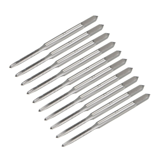Uxcell Métrica Mano Tap M1.4 Rosca 0.3 Paso 3 Flute Recto Acero de Alta Velocidad 5 Pares