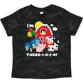 thumbnail image 3 of Inktastic Three-i-e-i-o 3rd Birthday Boys or Girls Toddler T-Shirt, 3 of 5