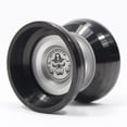 thumbnail image 2 of Sengoku Bishamonten Yo-Yo - Bi-Metal YoYo - 7075 Aluminum and Stainless Steel (Silver with Black Rims), 2 of 4