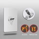 thumbnail image 4 of Cateissary Gancho de pared 6X, colgador de marco de fotos adhesivo fuerte, tornillos transparentes sin perforaciones para armario, estante de Almacenamiento y organización del hogar 5*8/50 seda, 4 of 6