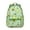 Green-46, variant on Vintage Polka Dot Backpack Classic Black and White Polka Dot School Bag Retro Dot Pattern for Students and Students