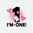 thumbnail image 4 of Inktastic First Birthday 1 Year Old Girl Unicorn Girls Baby Bodysuit, 4 of 5