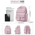 thumbnail image 6 of Cute Backpacks for School Bookbag for Teenagers, School Backpack for Teens Book Bags School Bag for Women Men, Aesthetic Backpacks for Teens High School College Backpack Laptop Casual Daypack Purple, 6 of 10