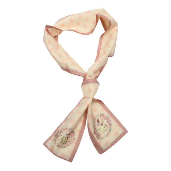 Unique Bargains 1 Pc Headband Polka Dot Figure Hairband for Women Beige Pink