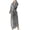 Gray, variant on Nnhblu Robes for Women Fall and Winter Women's Nightgowns Soft Thickened Plush Couple Bathrobe Gray Pajamas