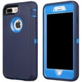 thumbnail image 4 of Entronix Funda Resistente para iPhone 7 Plus/8 Plus, Triple Capa a Prueba de Golpes y Protección contra Caídas, Azul, 4 of 6