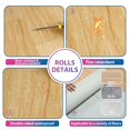 thumbnail image 5 of luxury vinyl sheet flooring 3.28 ft*16.4 ft roll UV layer PVC flooring planks  for Bathroom Living Room Kitchen 1.6mm thickness, 5 of 9