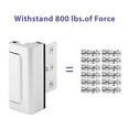thumbnail image 3 of facefd Serrure de Sécurité pour Porte d'Intérieur en Alliage d'Aluminium Robuste Accessoires de Meubles, 3 of 9