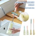 thumbnail image 3 of Wmool Handle Flexible Bottle Cleaning Brush Kitchen Teapot Cleaner Tool, 3 of 8