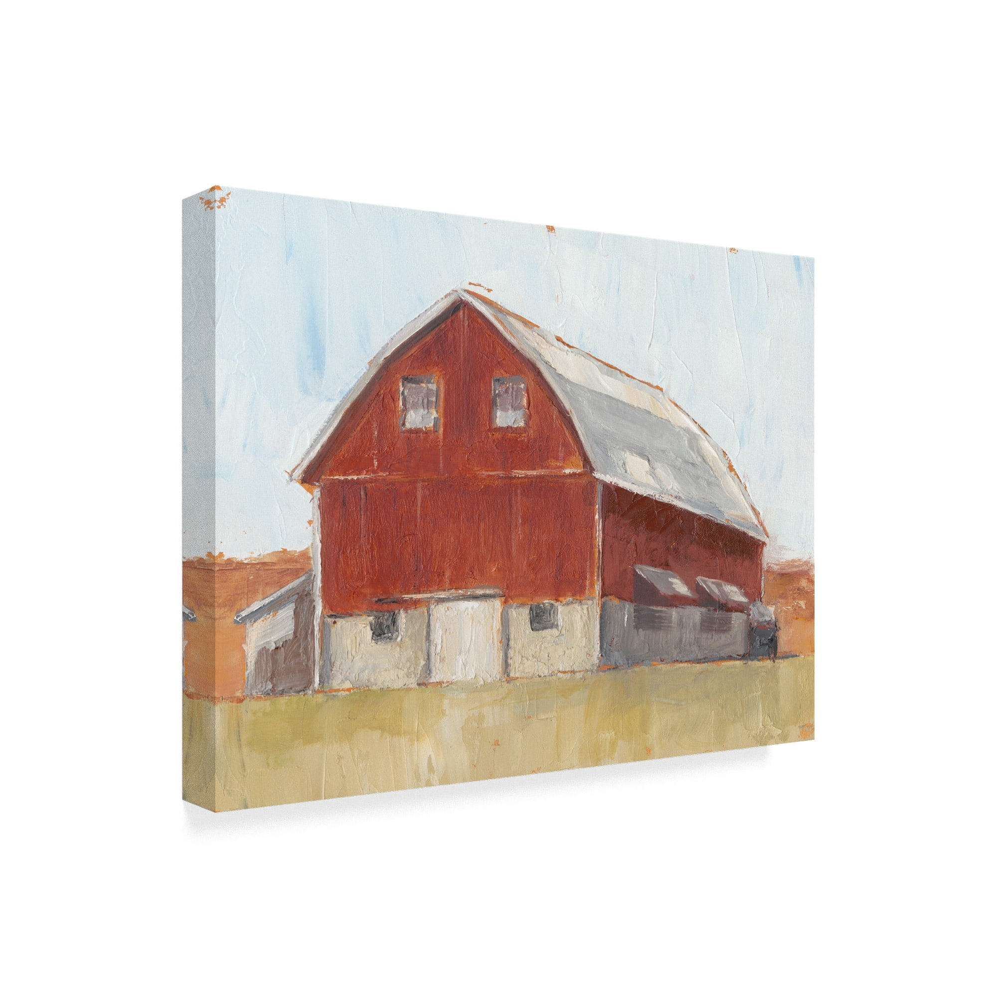 Trademark Fine Art 'Rustic Red Barn II' Canvas Art by Ethan Harper