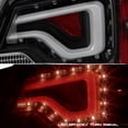 thumbnail image 4 of AKKON - Fits 2014-2020 Chevy Impala Sedan Model LED Tube Bar Black Smoked Tail Brake Lights w/ Trunk Lamp 4pcs Set, 4 of 7