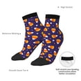 thumbnail image 6 of Pofeuu Candy Corn (2) Print 30cm Socks, Adult Running Hiking Socks for Youth and Adult, 6 of 7