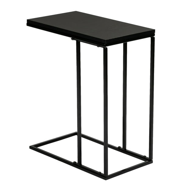 Zimtown Black Metal C Shaped Snack Sofa Coffee End Side Table For Small Space Com - Narrow End Table Black Zimtown Black Metal C Shaped Snack Sofa Coffee End Side Table For Small Space Com - Narrow End Table Black