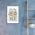 thumbnail image 4 of Epic Art 'Let's Stay Home' by Lori Deiter Acrylic Glass Wall Art, 16"x24", 4 of 8