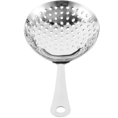 GOOHOCHY Stainless Steel Cocktail Strainer for Home Use Crafted for Comfort and Quality Fits Most Shakers 6.3 Inch Silver