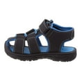 thumbnail image 3 of Rugged Bear Boy Closed Toe Kids Sport Sandals, Blue Black, 12, 3 of 5