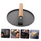 thumbnail image 4 of unbranded Herramienta De Cocina Prensa Para Hamburguesas De Hierro Fundido Resistente, 4 of 8