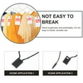 thumbnail image 3 of OUNONA 1000Pcs Black Shop Clothes Tags Hanging Ropes with Snap Lock for Secure Labeling, 3 of 5