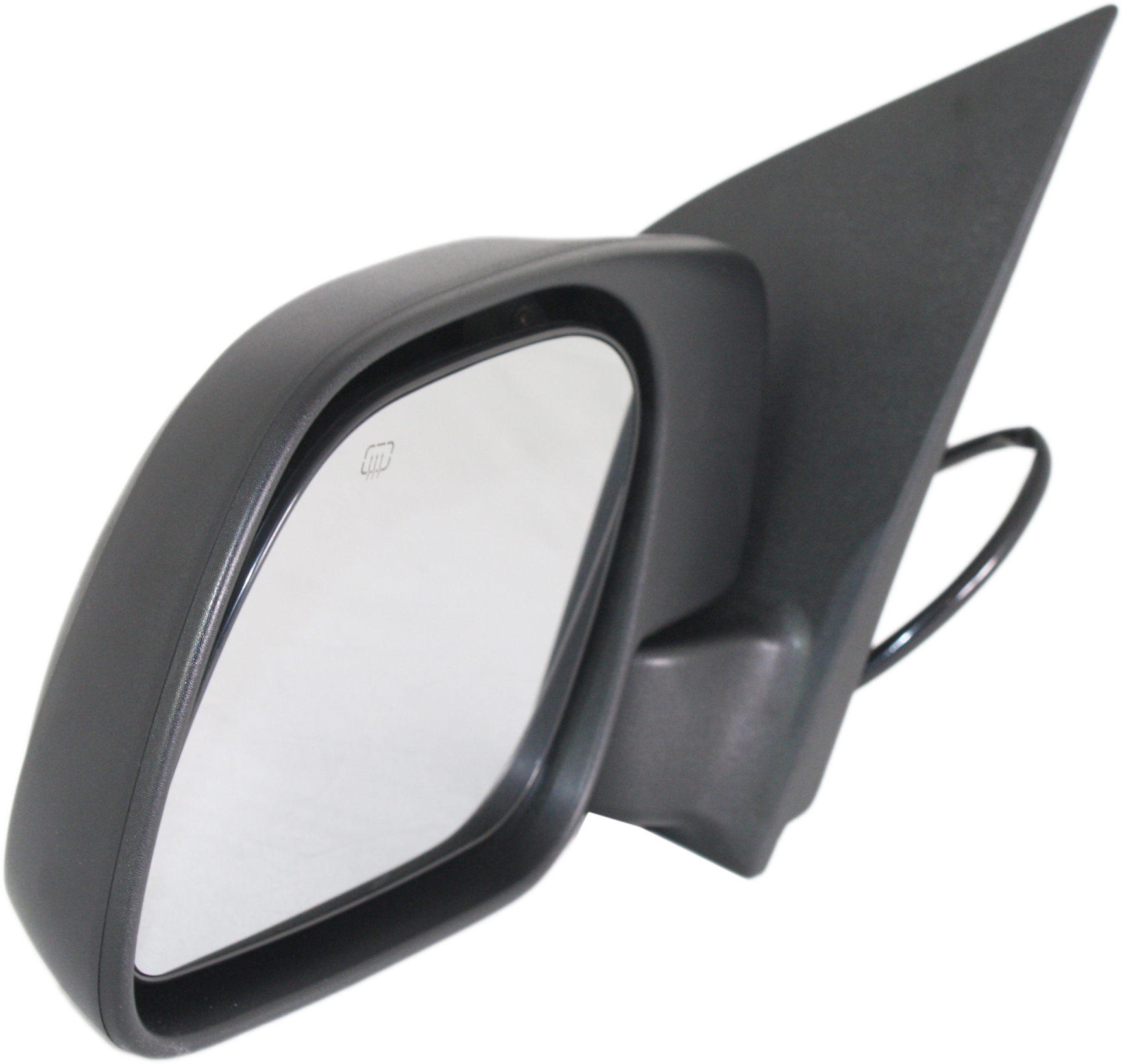 Mirror Compatible With 2000-2001 Ford Excursion Left Driver Side Heated Textured Black Kool-Vue