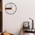 thumbnail image 4 of Rongfmy Simple Minimalist Nordic Iron Large Decor 43cm Wall Clock for Entryway 1, 4 of 8