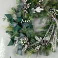 thumbnail image 6 of Northlight Solid Green Wired Edge Craft Christmas Ribbon 2.5 x 10 Yards - 2.5", 6 of 7