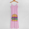 thumbnail image 5 of Hamburger Sleeveless Dress Women's Evening Dress Womans Clothing, 5 of 9