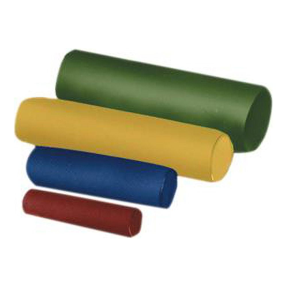 CanDo Positioning Roll, Foam with Vinyl Cover, Soft, Blue