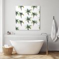 thumbnail image 3 of Green Palm Trees Wall Art Painting on Canvas, Summer Botanical Modern Art Canvas Art Home Prints Wall Art Framed Modern Artwork for Living Room Bedroom Wall Decor 8x8in, 3 of 8