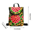 thumbnail image 3 of Ethnic Style Backpack, Staron 2026 Exquisite Embroidered Small Backpack, Yunnan Embroidery Canvas Shoulder Bag Compact Travel Accessory, 3 of 7