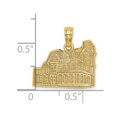 thumbnail image 5 of Auriga Fine Jewelry 14K Yellow Gold The ABBY - CAPE MAY, NJ Charm for Women (L - 19.6 mm, W - 17.4 mm), 5 of 6