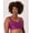 Autumn Orchid Tropic, variant on Comfort Revolution ComfortFlex Fit Shaping Wireless Bra Sophisticated Teal Dot XL