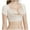 Beige, variant on Nrmvnmi 2PC Underarm Sweat Vest Breathable Armpit Sweat Proof Shirt Sweat Pads for Woman Girls Underarm Sweat Protector Black-L