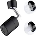 thumbnail image 3 of Universal Splash Faucet Aerator 720 Rotatable Soild Brass Moveable Kitchen Tap, 3 of 3