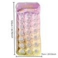 thumbnail image 3 of Adult Inflatable Floating Floating Bed Floating Chair Swimming Thickened Chair Swimming Floating Board Teen Games for Ages 9-12 Outdoor Inflatable Swimming Pool Water Slide Inflatable for Big Kids, 3 of 4