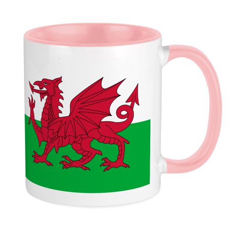 

CafePress - Welsh Flag Of Wales Mug - Ceramic Coffee Tea Novelty Mug Cup 11 oz