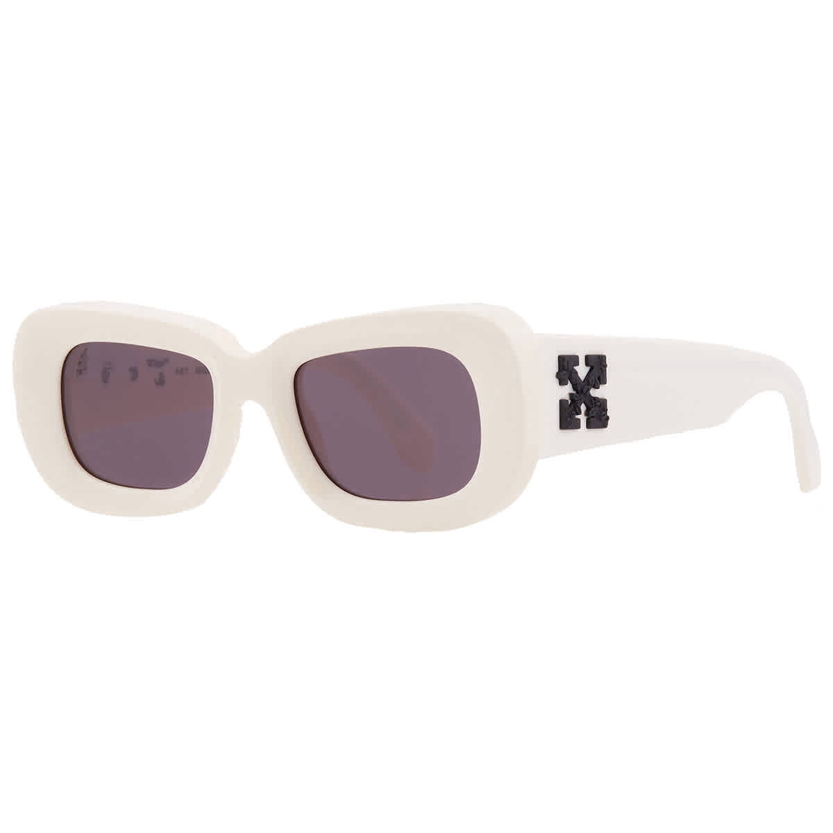 Off-White Mercer Full Smoke Square Unisex Sunglasses OERI026 2507