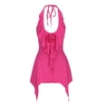 thumbnail image 4 of SMihono Robe d'Été Bohème pour Femmes Grande Taille Mode Décontractée Printemps et Été Camisole Sans Manches Col en V, 4 of 8