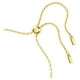 thumbnail image 3 of Pulsera Swarovski Idyllia en tono dorado con piedras verdes, 3 of 4