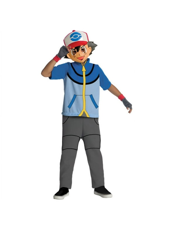 Child Pokemon Ash Costume Rubies 884776