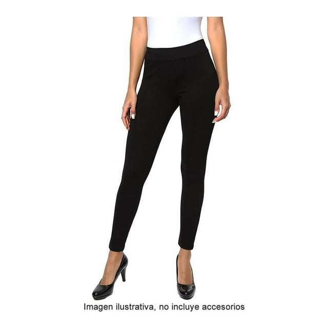 Legging George Talla CH con Alforza al Frente Negro