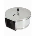 thumbnail image 3 of Despachador Junior De Papel Oval Acero Inox, Blanco Oval DV037, 3 of 3