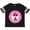 Football Black and White, variant on Inktastic Daddys Little Rocker Girl Girls Toddler T-Shirt