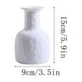 thumbnail image 3 of Kieccall Plastic Flower Vase Artificial Flower Arrangement Vase for Living Room Home Office Decor Modern Tabletop Floral Display Decoration, 3 of 6