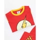 thumbnail image 5 of The Flash - Juego de Pijama Logotipo para Niños/Niñas (Rojo), 5 of 5